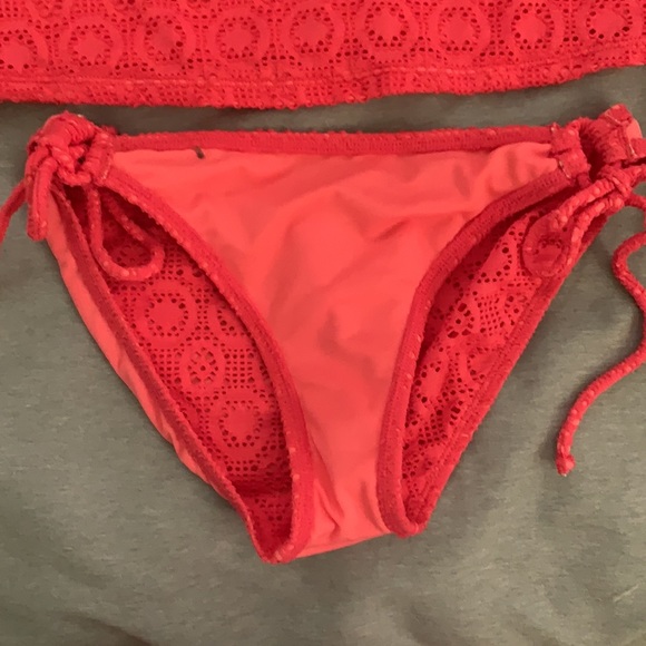 Roxy swim bikini set top L bottom M - Picture 9 of 14